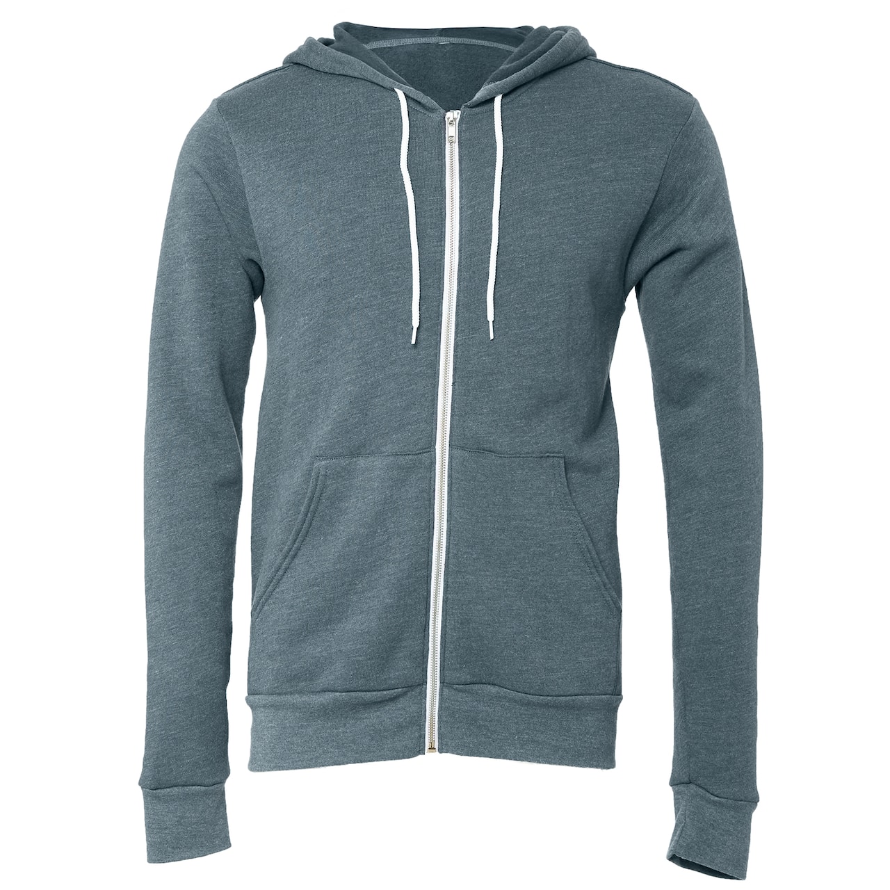 BELLA+CANVAS® Fleece Full-Zip Adult Unisex Hoodie